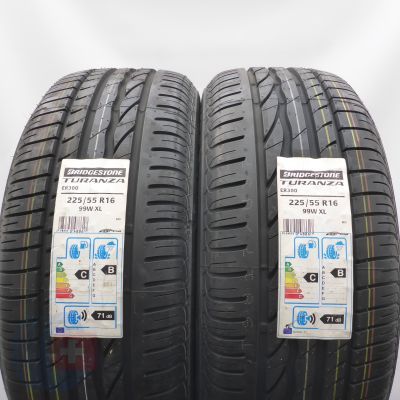 4. Opony 225/55 R16 4x BRIDGESTONE 99W XL Turanza ER300 M0 Letnie 2020 