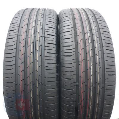 3. Opony 215/60 R17 4x CONTINENTAL 96H EcoContact 6 Letnie 2020 Jak Nowe