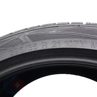 6. Opony 295/35 R21 2x VREDESTEIN 107Y XL Wintrac Pro Zimowe 2023, 2024 Jak Nowe 7,4-8mm