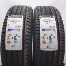 3. Opony 195/65 R15 4x CONTINENTAL 91V UltraContact Letnie 2022 
