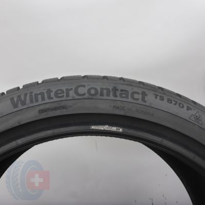 5. Opony 225/40 R18 2x CONTINENTAL 92V XL WinterContact TS 870 P Zimowe 2023 8mm 
