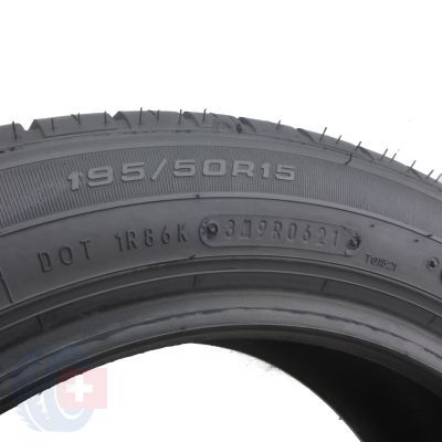 4. 2 x FULDA 195/50 R15 82H EcoControl HP Lato 2021 6,5-6,8mm