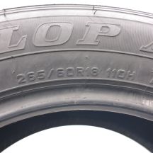 7. Opony 265/60 R18 4x DUNLOP 110H Grandtrek AT25 Letnie M+S 2021/23 