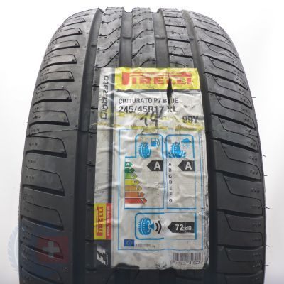 Opona 245/45 R17 1x PIRELLI 99Y XL Cinturato P7 Blue Letnia 2019