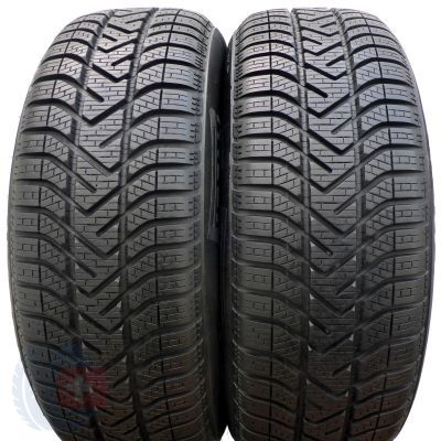 3. 4 x PIRELLI 195/60 R16 89H BMW SnowControl Serie 3 Winter 210 Zima 2018 Jak Nowe 7,5-8mm
