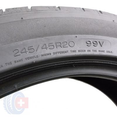 6. 2 x MICHELIN 245/45 R20 99V 5mm Latitude Sport Lato