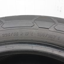 4. Opony 225/55 R17C 2x CONTINENTAL 109/107S VanContact Winter Zimowe 2025 6,4-6,8mm