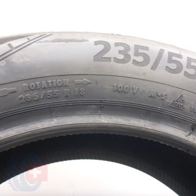 8. Opony 235/55 R18 2x CONTINENTAL 100V AllSeasonContact Wielosezonowe2023 