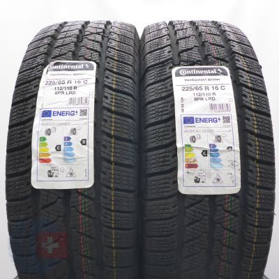 5. Opony 225/65 R16C 4x CONTINENTAL 112/110R VanContact Winter Zimowe 2023