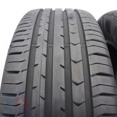2. Opony 195/55 R16 2x CONTINENTAL 91V XL ContiPremiumContact 5 Letnie 2022 7,5mm