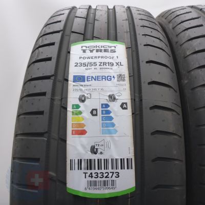 2. Opony 235/55 ZR19 2x NOKIAN 105Y XL Powerproof 1 Letnie 2023 
