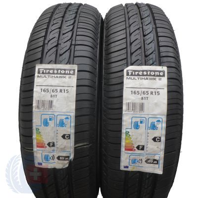 5. 4 x FIRESTONE 165/65 R15 81T MultiHawk 2 Lato 2015 Jak Nowe