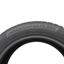 8. Opony 185/55 R16 4x CONTINENTAL 87T XL WinterContact TS 860 Zimowe 2018 Nieużywane 