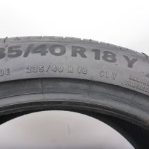 6. Opony 235/40 R18 2x CONTINENTAL 91Y PremiumContact 6 Letnie 2022 