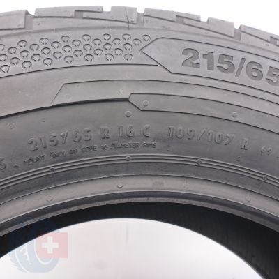 7. Opony 215/65 R16C 4x CONTINENTAL 109/107T ContiVanCiontact 100 Letnie 2019 