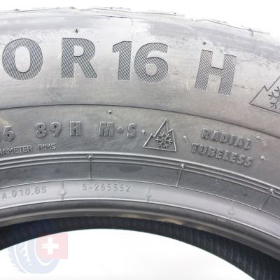 8. Opony 195/60 R16 4x CONTINENTAL 89H WinterContact TS 870 Zimowe 2023 