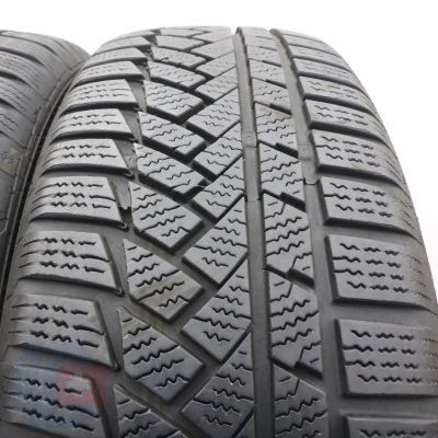 4. Opony 205/60 R16 2x CONTINENTAL 92H WinterContact TS850P Zimowe 2017, 2018 6,5-7mm