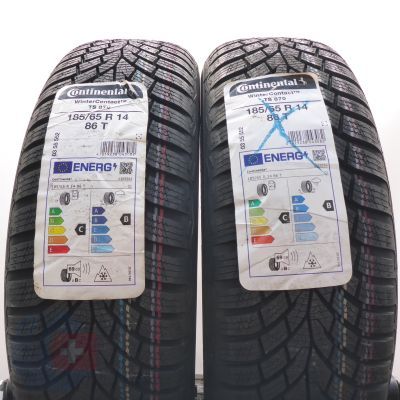 3. Opony 185/65 R14 4x CONTINENTAL 86T WinterContact TS 870 Zimowe 2022 