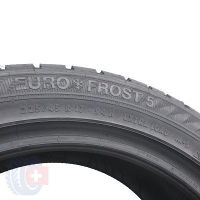 5. 1 x GISLAVED 225/45 R17 94H XL Euro Frost 5 Zima 2014 Jak Nowa 8mm