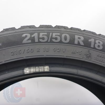 4. Opony 215/50 R18 2x SEMPERIT 92V Speed-Grip 5 Zimowe 2023 7,5-7,7mm