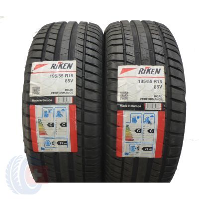 2 x RIKEN 195/55 R15 85V Road Performance Lato 2019