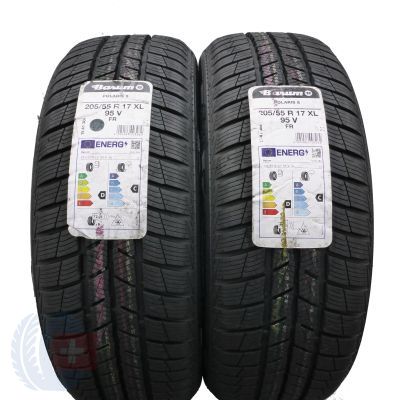 Opony 205/55 R17 2x BARUM 95V XL Polaris 5 Zimowe 2021 Jak Nowe Nieużywane