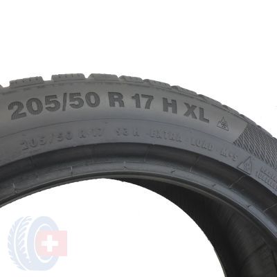 6. 2 x CONTINENTAL 205/50 R17 93H XL WinterContact TS 850 P Zima 7mm