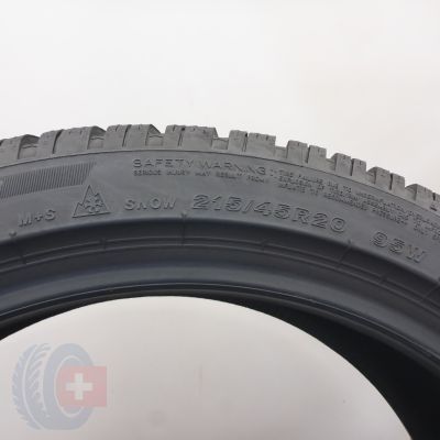 9. Opony 215/45 R20 4x  BRIDGESTONE 95W XL Blizzak 6 Zimowe 2025 7,8mm