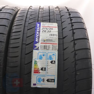 2. Opony 275/25 ZR22 2x MICHELIN 93Y XL Pilot Sport PS2 Letnie 2016