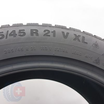 5. Opony 285/45 R21 2x CONTINENTAL 113V XL WinterContact TS 850 P SUV A0 Zimowe 2024 7mm