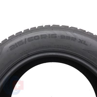5. Opony 215/60 R16 2x NOKIAN 99R XL Hakkapeliitta R2 Zimowe 2017 Nieużywane