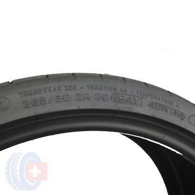 4. 1 x MICHELIN 265/30 ZR20 94Y XL Pilot Sport PS2 RO1 Lato 4.8mm