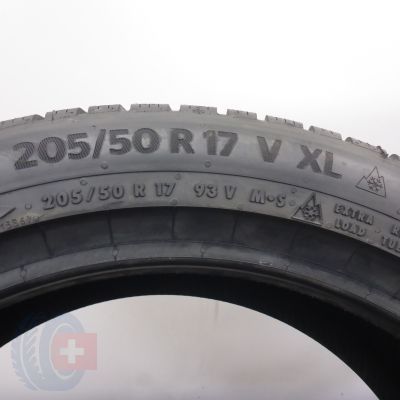 7. Opony 205/50 R17 4x CONTINENTAL 93V XL WinterContact TS 870 P Zimowe 2023/24