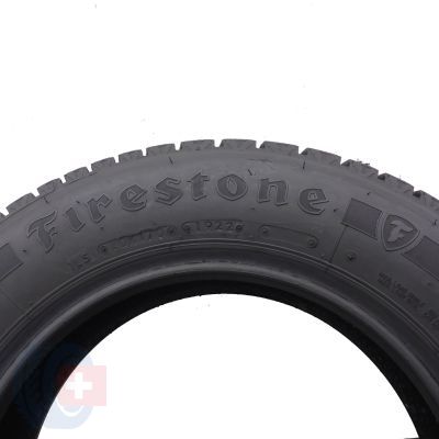 4. Opony 165/70 R14C 2x FIRESTONE 89/87R Vanhawk 2 Winter Zimowe 2022 JAK NOWE  7,5mm