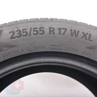 5. Opony 235/55 R17 2x CONTINENTAL 103W XL M0-V PremiumContact 6 Letnie 2021 6,2-6,5mm