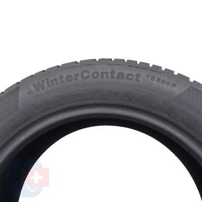 7. Opony 215/55 R17 4x CONTINENTAL 94H WinterContact TS850P zimowe 7,8-8,7mm 2019 Jak Nowe