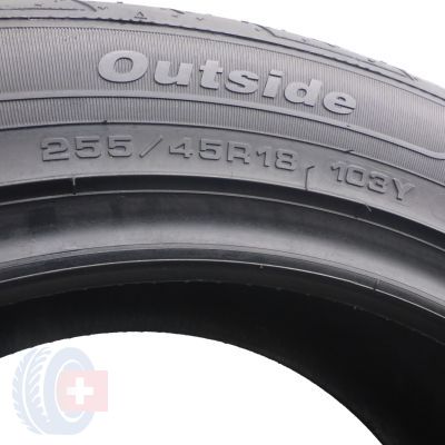 6. 2 x FULDA 255/45 R18 103Y XL SportControl 2 Lato 2021 6,2mm