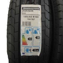 2. 4 x BRIDGESTONE 195/65 R16 C 100/98T Duravis R660 Lato 2018 