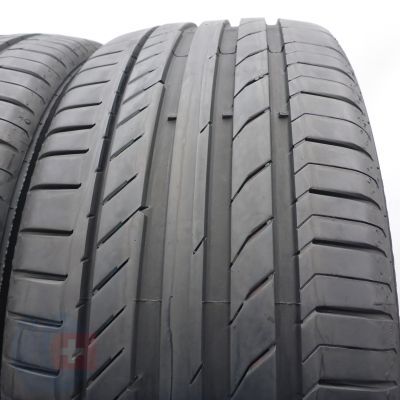 3. Opony 225/45 R17 2x CONTINENTAL 91W M0 ContiSportContact 5 Letnie 2019 6,8mm