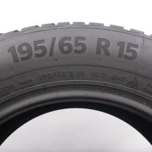 4. Opony 195/65 R15 2x CONTINENTAL 91T WinterContact TS870 Zimowe 2022 7,2-7,8mm
