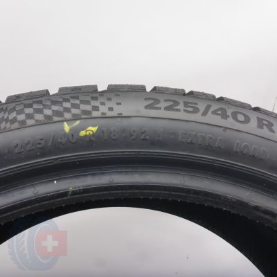 8. Opony 225/40 R18 4x CONTINENTAL 92Y XL WinterContact TS 860 S RFT BMW Zimowe 2022/23