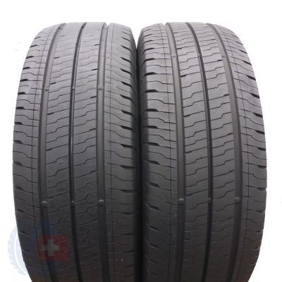 2 x CONTINENTAL 235/65 R16C 115/113R VanContact Eco Lato 2020 Jak Nowe 7,8mm
