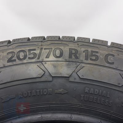 7. Opony 205/70 R15C 4x CONTINENTAL 106/104R VanContact Winter Zimowe 2022 