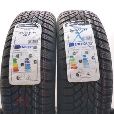 4. Opony 185/65 R14 4x CONTINENTAL 86T WinterContact TS 870 Zimowe 2022 