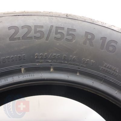 2. Opona 225/55 R16 1x CONTINENTAL 95V EcoContact6 Letnia 2022 Nieużywana