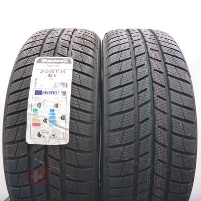 4. Opony 215/50 R18 4x BARUM 92V Polaris 5 Zimowe 2023