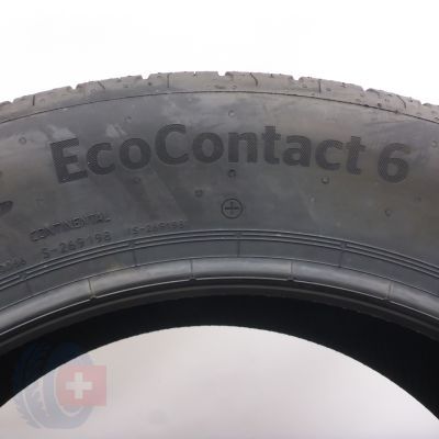8. Opony 215/55 R18 4x CONTINENTAL 95T EcoContact6 Letnie 2023 Nieużywane Jak Nowe