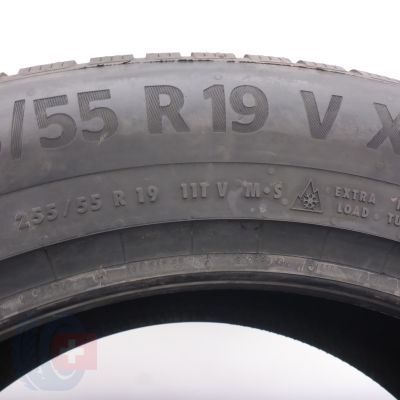7. Opony 255/55 R19 4x CONTINENTAL 111V XL WinterContact TS870P Zimowe 2022 Nieużywane