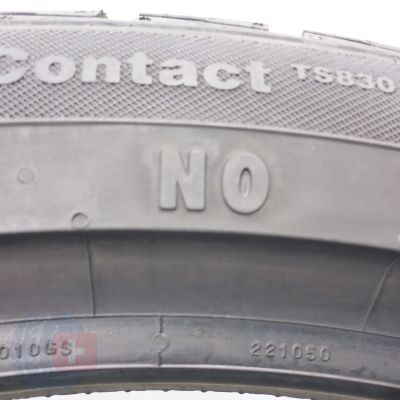 8. Opony 235/40 R19 2x CONTINENTAL 92V ContiWinterContact TS830P NO Zimowe 2025 6,8mm