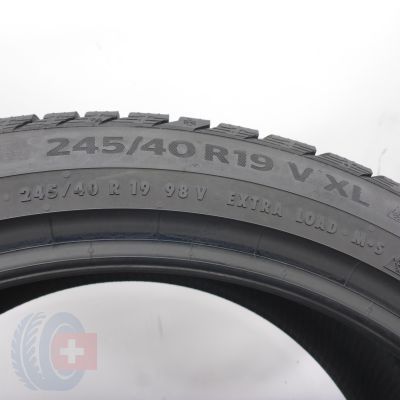 3. Opona 245/40 R19 1x CONTINENTAL 98V XL WinterContact TS860S Zimowa 2023 6,5mm